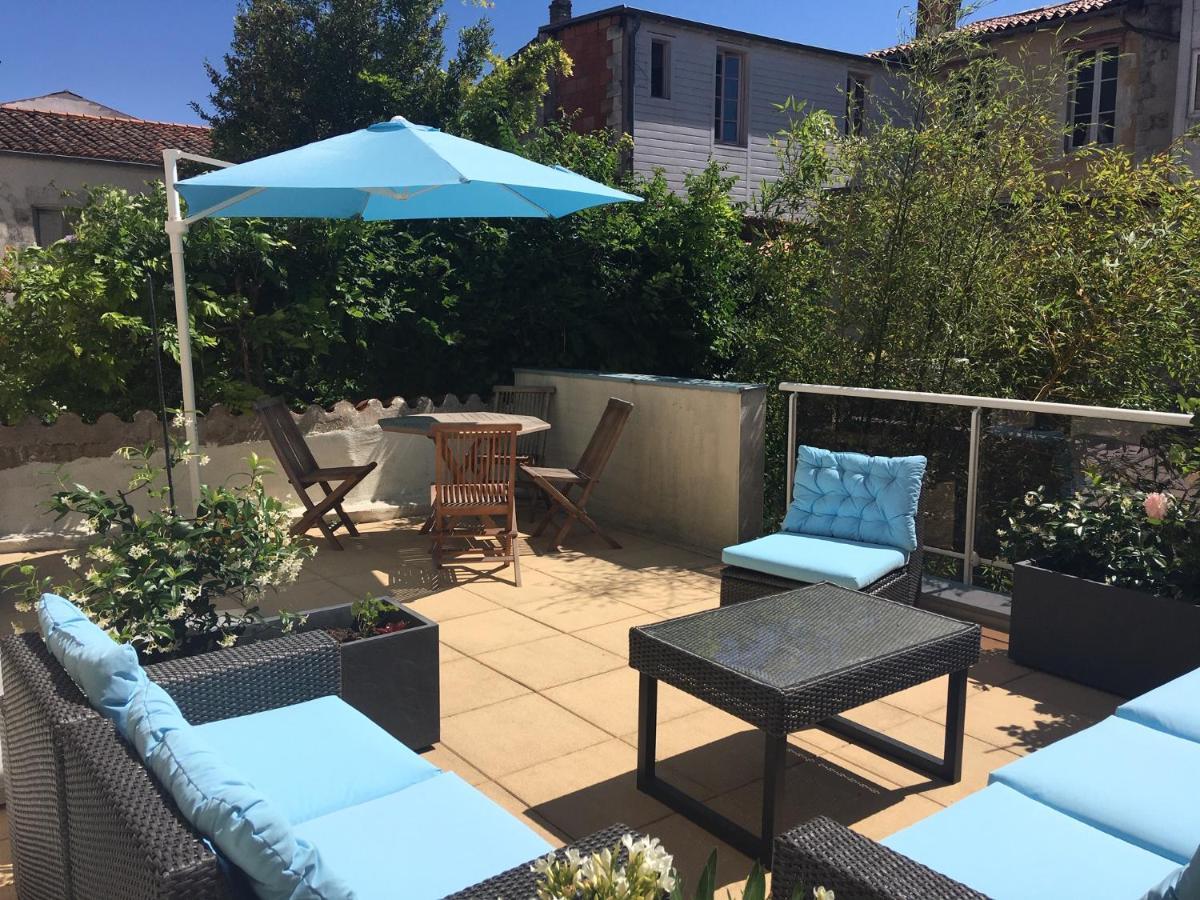 L Appart Des Cloutiers, Terrasse De 25M2 لا روشيل المظهر الخارجي الصورة