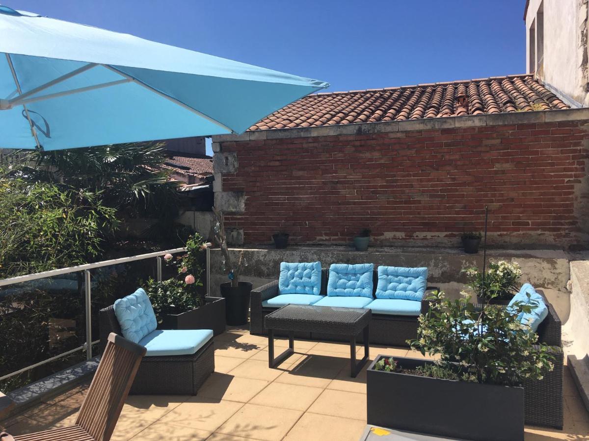 L Appart Des Cloutiers, Terrasse De 25M2 لا روشيل المظهر الخارجي الصورة